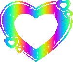 rainbow heart