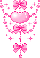 hearts and bows