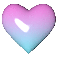 gradient heart